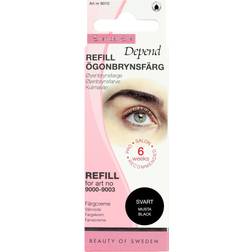 Depend Øjenbrynfarve #9010 Refill Sort