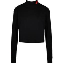 Nike Sportswear Mock Long-Sleeve T-shirt - Black