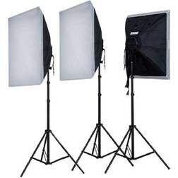Falcon Eyes 290505, 3 pezzi, 3 pezzi, 336W, 500 x 500 mm, Nero, Bianco