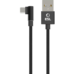 ESL Angled USB A-USB C 2.0 1m