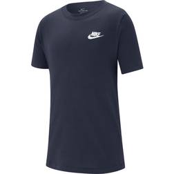 Nike Older Kid's Sportswear T-Shirt - Obsidian/White (AR5254-451)