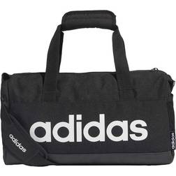 Adidas Linear Duffle Bag - Black/Black/White