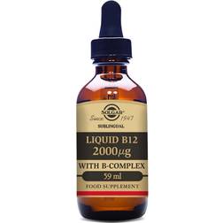 Solgar Liquid B12 2000µg with B-Complex 59ml