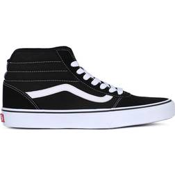 Vans Ward Hi Suede Canvas - Black/White