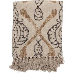 Bloomingville Recycled Filt Brun (160x130cm)