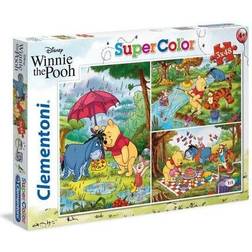 Clementoni Super Color Disney Winnie the Pooh 3x48 Pieces