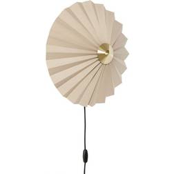 Hübsch Pliss Beige Wall light ∅ 48cm