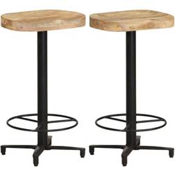 vidaXL 321965 Tabouret de bar 66cm 2pcs