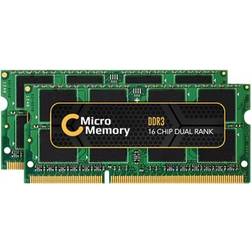 MicroMemory CoreParts Memory DDR3L 16 GB: 2 x 8 GB SO-DIMM 204-pin unbuffered