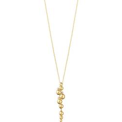 Georg Jensen Moonlight Grapes Necklace - Gold/Diamonds