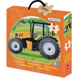 Kärnan Tractor Puzzle 15 Bitar