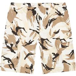 Kenzo Camo Cargo Shorts - Off White/Camo