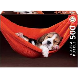 Educa Sleeping in the Hammock 500 Pieces