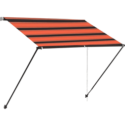 vidaXL Udtrækkelig Markise with LED 200x150cm