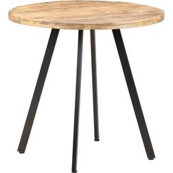 vidaXL 320485 Brown Table à manger 80cm