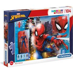 Clementoni Supercolor Marvel Spiderman 104 Pieces