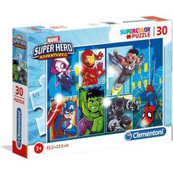 Clementoni Supercolor Marvel Super Hero Adventures 30 Bitar