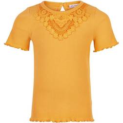 Minymo Rib T-Shirt - Yolk Yellow