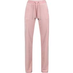 Juicy Couture Classic Velour Del Ray Pant - Pink