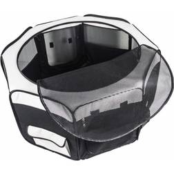 OZami Round Dog Cage in Nylon with Ba