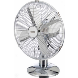 Status Chrome Desk Fan 12"