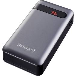 Intenso PD20000 Powerbank (batterie supplémentaire) 20000 mAh Quick Charge 3.0, Power Delivery 3.0 LiPo noir Affichage du statut