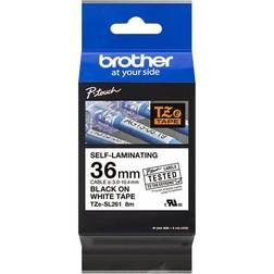 Brother P-Touch Labelling Tape Black on White