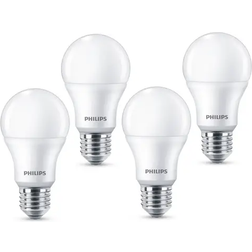 Philips LED spot Standard 8W/827 (60W) Frosted 4-pack E27