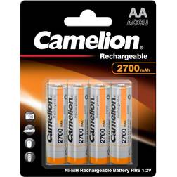 Camelion Batteria NiMh aa 1,2 V-2700 mAh (4/scheda) custodia