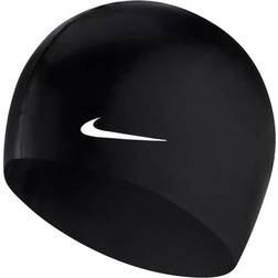 Nike Cuffie nuoto nero nero bianco