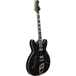 Hagström '67 Viking II Electric Guitar, Black Gloss