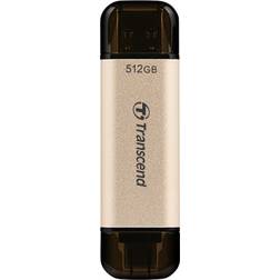 Transcend 512GB JetFlash 930C 2-In-1 USB3.2 Flash Drive