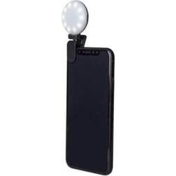 Celly Click Light Led Flash per Selfie Bluetooth con Flash Nero