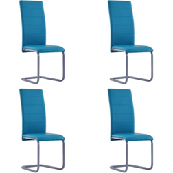 vidaXL Cantilevered 4-pack Køkkenstol 102.5cm 4stk