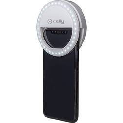 Celly CLICKLIGHTPROWH flash para móvil Negro, Blanco