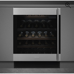 Smeg CVI338LX3 Sølv, Sort