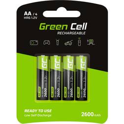 Green Cell HR6 Pile rechargeable LR6 (AA) NiMH 2600 mAh 1.2 V 4 pc(s)