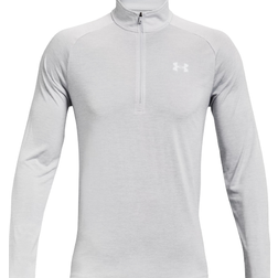 Under Armour Men's UA Tech ½ Zip Long Sleeve Top - Halo Gray/White