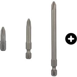 Bosch Extra Hard 2 607 001 508 Screwdriver Bit Set 3pcs