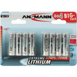 Ansmann 4 4 Lithium AA Batterie à usage unique