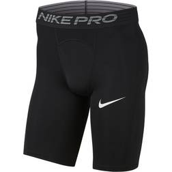 Nike Pro Long Shorts Men - Black/White