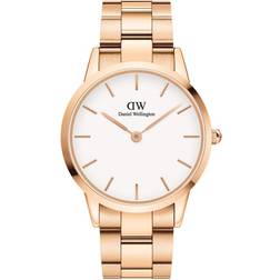 Daniel Wellington DW Watch Iconic Link 40mm Rose Gold