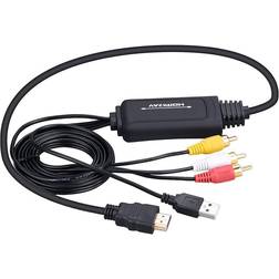 INF HDMI-RCA / USB 2m