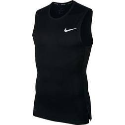 Nike Pro Sleeveless Top Men - Black/White