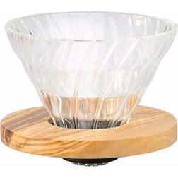 Hario V60 Glass Dripper 02 - Olive Wood