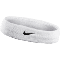 Nike Swoosh Cinta Para La Cabeza - Blanco