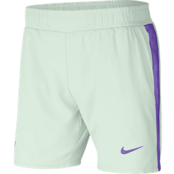 Nike Court Dri-FIT Rafa Shorts Men - Barely Green/Bright Mango