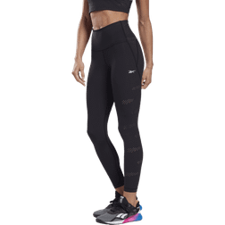 Reebok High-Rise Lux Perform Perforted Leggings Women - Black