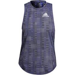 adidas Own The Run Primeblue Running Tank Top Women - Semi Night Flash/White