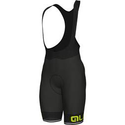 Ale Solid Corsa Bib Shorts Men - Black